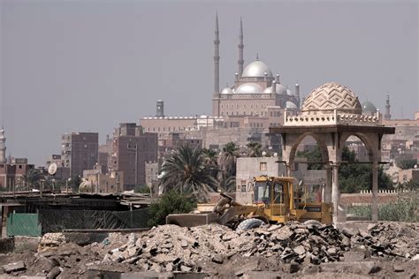 Historic Cairo cemetery faces destruction from new highways as Egypt’s government reshapes the city